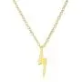 Delicate Minimalist Geometric Zig Zag Flash Lightning Bolt Pendant Necklace For Women For Teen 14K Gold Plated 925 Sterling Silver Delicate Minimalist Geometric Zig Zag Flash Lightning Bolt Pendant Necklace For Women For Teen 14K Gold Plated 925 Sterling Silver
