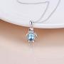 Penguin Gift- Cute Penguin Necklace for Women Sterling Silver- Christmas Birthday Jewelry Gift for Girlfriend & Daughter