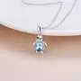 Penguin Gift- Cute Penguin Necklace for Women Sterling Silver- Christmas Birthday Jewelry Gift for Girlfriend & Daughter