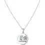 Charmsy Sterling Silver Jewelry Inspiration Engraved Pendant Necklace with Cable Chain for Women Teen Charmsy Sterling Silver Jewelry Inspiration Engraved Pendant Necklace with Cable Chain for Women Teen