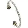 John Medeiros Beautiful Nouveau Collection Cuff Bracelet Black Cubic Zirconia John Medeiros Beautiful Nouveau Collection Cuff Bracelet Black Cubic Zirconia