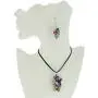 GlassOfVenice Venetian Charms Murano Necklace and Earrings Set - Multicolor GlassOfVenice Venetian Charms Murano Necklace and Earrings Set - Multicolor