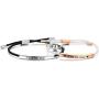 JF.JEWELRY Matching Couples Bracelets Personalized Customize I Love You Bracelets Handmade Braided Bracelet for Lover Stainless Steel Couples Bracelet for Valentines Day, Free Engraving 6-8 Inch