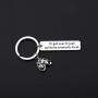 KUIYAI Drama Keychain Ill Get Over It I Just Gotta Be Dramatic First Keyring Theater Gift Comedy Tragedy Jewelry