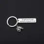 KUIYAI Drama Keychain Ill Get Over It I Just Gotta Be Dramatic First Keyring Theater Gift Comedy Tragedy Jewelry