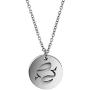 Detailed Zodiac Sign Astrology Necklace Star Sign Pendant Jewelry Birthday Gift