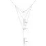 S925 Sterling Silver Multilayer Layered Connected Long Y Pendant Necklace for Women S925 Sterling Silver Multilayer Layered Connected Long Y Pendant Necklace for Women