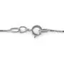 Galaxy Gold 14k 18'' SOLID White Gold Pendant Box Chain Necklace with Pear Shape Natural Blue Topaz