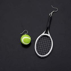 UJIMS Women Sports Ball Jewelry Tennis Earrings for Tennis Lovers Ping Pong Ball for Girls Sport Gift Tennis Players Ping Pong Ball Players Gift