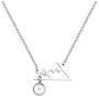 Mustard Seed Mountain Necklace Faith as Small as A Mustard Seed can Move Mountains Necklace