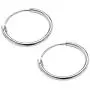 SILVERLINE JEWELRY Sterling Silver 12mm Thin Endless Infinity Sleeper Small Hoop Earrings for Cartilage, Nose, Lips Assorted Colors SILVERLINE JEWELRY Sterling Silver 12mm Thin Endless Infinity Sleeper Small Hoop Earrings for Cartilage, Nose, Lips Assorted Colors