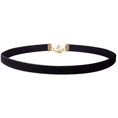 Jane Stone Choker Black Stretch Gothic Tattoo Henna Necklace Classic Adjustable Velvet 90s Jewelry for Women Jane Stone Choker Black Stretch Gothic Tattoo Henna Necklace Classic Adjustable Velvet 90s Jewelry for Women