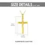 14K Solid Gold Cross Necklace for Women, Delicate Gold Italian Diamond-cut Cross Pendant Necklace Religious Jewelry for Girl, Wife, Mom, 16''-18'' 14K Solid Gold Cross Necklace for Women, Delicate Gold Italian Diamond-cut Cross Pendant Necklace Religious Jewelry for Girl, Wife, Mom, 16''-18''