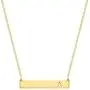 S.J JEWELRY Alphabet 26 A-Z Letter Initial Necklace 14k Gold-Plated Bar Necklace Engraved Name Necklace Personalized Letter Monogram Pendant Necklace for Women Girls S.J JEWELRY Alphabet 26 A-Z Letter Initial Necklace 14k Gold-Plated Bar Necklace Engraved Name Necklace Personalized Letter Monogram Pendant Necklace for Women Girls