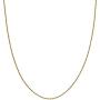 PORI JEWELERS 14K Gold 1.5MM, 2MM, 2.5MM, 3MM, 4MM, 5MM or 7MM Diamond Cut Rope Chain Necklace, Bracelet, or Anklet - Sizes 7''-30'' - Choose Your Color