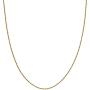 PORI JEWELERS 14K Gold 1.5MM, 2MM, 2.5MM, 3MM, 4MM, 5MM or 7MM Diamond Cut Rope Chain Necklace, Bracelet, or Anklet - Sizes 7''-30'' - Choose Your Color