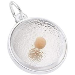 Sterling Silver Mustard Seed Charm