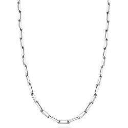 Miabella Solid 925 Sterling Silver Italian 3mm Paperclip Link Chain Necklace for Women Men, 16, 18, 20, 22, 24, 26, 30 Inch Made in Italy