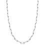 Miabella Solid 925 Sterling Silver Italian 3mm Paperclip Link Chain Necklace for Women Men, 16, 18, 20, 22, 24, 26, 30 Inch Made in Italy