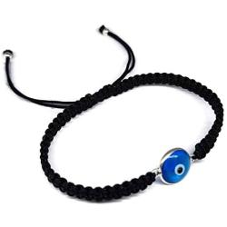 MYSTIC JEWELS By Dalia - Round Evil Eye Charm Bracelet for Men and Women