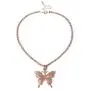 2 Set Butterfly Cuban Link Necklace Set Hip Hop Chock Chain Iced Out Sparking Bling Zircon Crystal Collar Animal Butterfly Pendant Necklace for Women Girl Party Luxury Rock Jewelry 2 Set Butterfly Cuban Link Necklace Set Hip Hop Chock Chain Iced Out Sparking Bling Zircon Crystal Collar Animal Butterfly Pendant Necklace for Women Girl Party Luxury Rock Jewelry