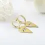 Ldurian Small Hoop Earrings, 14K Gold Plated Huggies, Sparkling CZ Charm Hoops, Dainty Dangle Ear Huggers, Delicate Women Jewelry, For Men Teen Girl (Leverback, Brass) Ldurian Small Hoop Earrings, 14K Gold Plated Huggies, Sparkling CZ Charm Hoops, Dainty Dangle Ear Huggers, Delicate Women Jewelry, For Men Teen Girl (Leverback, Brass)