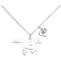 Joycuff Horse Necklaces for Teen Girls Daughter Little Sister Niece Best Friend Women Horse Lovers Gifts Initial Charm Pendant Personalized Birthday Gifts for Her