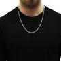 Authentic Solid Sterling Silver Figaro Link .925 ITProLux Necklace Chains 2MM - 10.5MM, 16'' - 30'', Silver Chain for Men & Women, Made In Italy, Next Level Jewelry