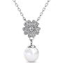 St.Claire Swarovski Crystals 18K Gold Plated Unique Pendant Necklace 925 Sterling Silver Necklace Birthstone Pendant Necklaces for Women with 5A Cubic Zirconia Christmas Jewelry Birthday Gift