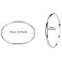 HooAMI Womens Bangle Bracelets Stainless Steel High Polished Stackable Bangle Jewelry Set for Women