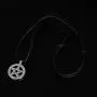 My Shape Supernatural Pentacle Pentagram Pendant Necklace Witch Protection Star Amulet Necklace Leather Rope Chain for Men Women My Shape Supernatural Pentacle Pentagram Pendant Necklace Witch Protection Star Amulet Necklace Leather Rope Chain for Men Women