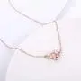 ANAZOZ 925 Sterling Silver Necklace for Women, Cubic Zircnia Planet Pendant Necklaces