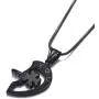 MOO&LEE Stainless Steel Couples Necklace Yin Yang Lock and Key Heart Pendant Chain for Lovers, BFF Necklace for 2 MOO&LEE Stainless Steel Couples Necklace Yin Yang Lock and Key Heart Pendant Chain for Lovers, BFF Necklace for 2