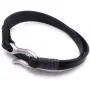 Classic Style Leather Double Wrap Handcrafted in USA - Black