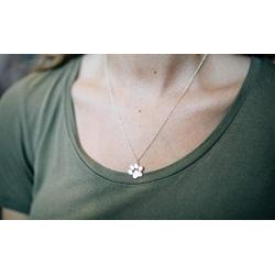 Rosa Vila Paw Print Necklace, Paw Necklace, Dog Necklace, Dog Jewelry for Women, Dog Paw Necklace, Dog Pendant, Dog Necklaces for Women