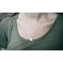 Rosa Vila Paw Print Necklace, Paw Necklace, Dog Necklace, Dog Jewelry for Women, Dog Paw Necklace, Dog Pendant, Dog Necklaces for Women