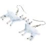 DUOWEI Acrylic Lovely Goat Earrings Goat Dangle Jewelry for Women Girls Teens Charms Goat Gifts