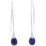 NOVICA Sterling Silver and Lapis Lazuli Dangle Earrings, Sublime NOVICA Sterling Silver and Lapis Lazuli Dangle Earrings, Sublime