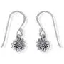 Boma Jewelry Sterling Silver Sunflower Dangle Earrings Boma Jewelry Sterling Silver Sunflower Dangle Earrings