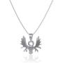 Dayna Designs Moose Pendant Necklace - Sterling Silver Jewelry Small for Women/Girls