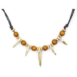 Scddboy Jungle Necklace Caveman or Prehistoric Necklace for Indian Tribe Prayer