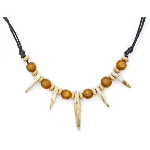 Scddboy Jungle Necklace Caveman or Prehistoric Necklace for Indian Tribe Prayer