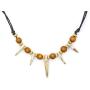 Scddboy Jungle Necklace Caveman or Prehistoric Necklace for Indian Tribe Prayer