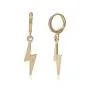 Olbye Thunder Huggies Earrings Gold Dangling Lightning Bolt Earrings Minimalist Everyday Earrings Jewelry for Women and Girls (Gold) Olbye Thunder Huggies Earrings Gold Dangling Lightning Bolt Earrings Minimalist Everyday Earrings Jewelry for Women and Girls (Gold)