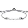 Dainty Personalized Faith Bracelet- STRENGTH HOPE COURAGE -Inspirational Quotes Adjustable Cuff Jewelry For Women, Ideal Gift for Sisters, Niece, Granddaughter, Female friends