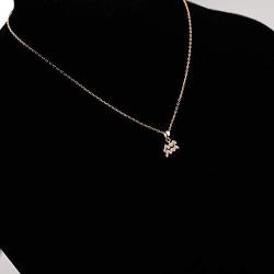 Zodiac Sign Necklace CZ Horoscope Zodiac 12 Constellation Pendant Necklace Birthday Gift for Women Astrology Jewelry