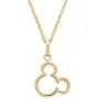 Disney Jewelry Mickey or Minnie Mouse 14K Yellow Gold Pendant Necklace, 18'' Disney Jewelry Mickey or Minnie Mouse 14K Yellow Gold Pendant Necklace, 18''