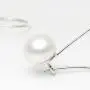 Pearl Drop Dangle Earrings for Women Sterling Silver White Real Freshwater Cultured Pearl Earrings COMOTO Jewelry