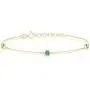 GELIN Evil Eye Charm Chain Bracelet in 14k Solid Gold | Protection Bracelets for Women | Turquoise Handmade Jewelry