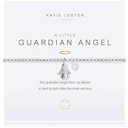 Katie Loxton a Little Faith Womens Stretch Adjustable Band Fashion Charm Bracelet